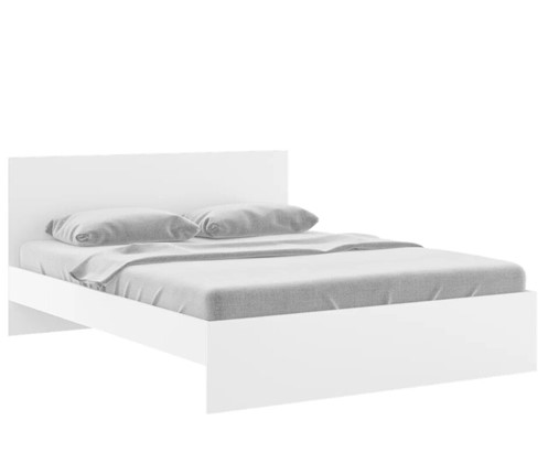 Кровать 2-спальная Осло М14 с настилами Лайт (Белый) в Барнауле - изображение