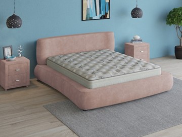 Кровать в спальню Zephyr 180х200, (Велсофт Винтажный розовый) в Барнауле
