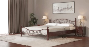 Двуспальная кровать Барон 160*200 с основанием в Барнауле