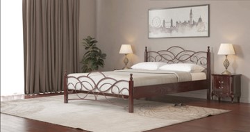 Двуспальная кровать Марго 160*200 с основанием в Барнауле