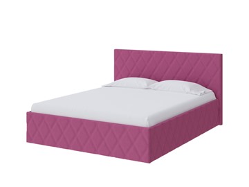 Спальная кровать Fresco 90х200, Рогожка (Savana Berry (фиолетовый)) в Барнауле