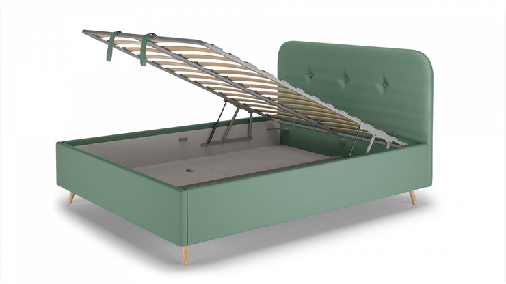 Кровать 1,5-спальная Jazz 1400х1900 с подъёмным механизмом в Барнауле - изображение 4