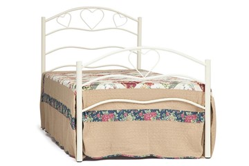 Кровать 1-спальная ROXIE 90*200 см (Single bed), белый (White) в Барнауле