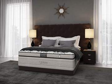 Кровать 2-спальная Style/Basement 160х200, Флок (Велсофт Спелая слива) в Барнауле