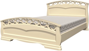 Спальная кровать Грация-1 (слоновая кость) 140х200 в Барнауле