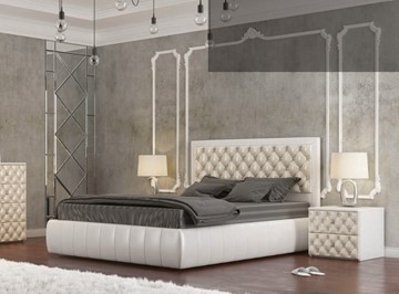 Спальная кровать Вита 160*195 с основанием в Барнауле
