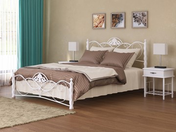 Кровать 2-спальная Garda 2R 160х200, белый в Барнауле