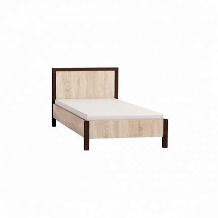 Односпальная кровать Bauhaus 5 + 5.1 Основание с гибкими ламелями 900, Дерево, Дуб Сонома в Барнауле - изображение