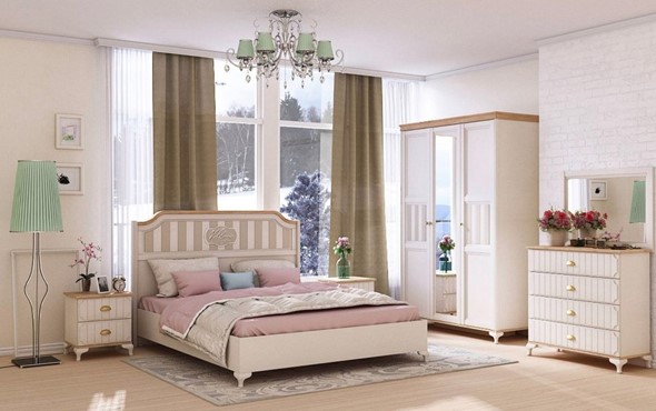 Гарнитур спальный Вилладжио, набор 1 в Барнауле - изображение