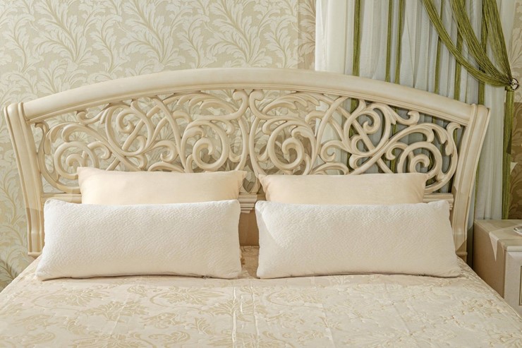 Модульная спальня Александрия, кровать, 2 тумбочки, Ленто в Барнауле - изображение 2