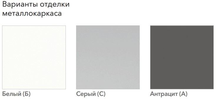 Офисный комплект мебели А4 (металлокаркас TRE) белый премиум / металлокаркас белый в Барнауле - изображение 3