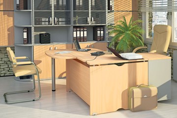 Офисный комплект мебели Милан для руководителя отдела в Барнауле