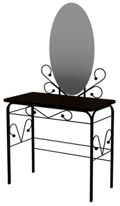 Дамский столик черный, венге в Барнауле
