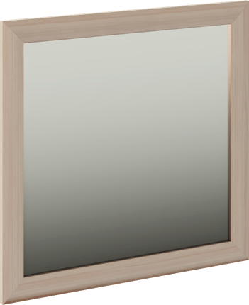 Зеркало настенное Глэдис М29 (Шимо светлый) в Барнауле - изображение