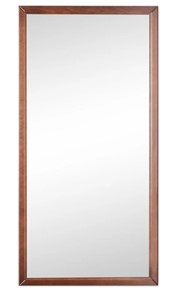 Настенное зеркало Ника (Средне-коричневый) 119,5 см x 60 см в Барнауле