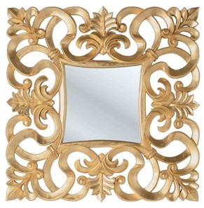 Зеркало на стену PU021 золото в Барнауле