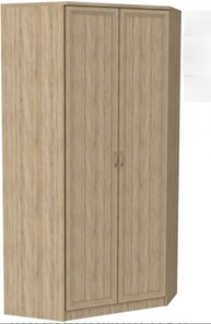 Распашной шкаф 403 несимметричный, цвет Дуб Сонома в Барнауле
