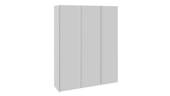 Шкаф 3-х дверный Траст, цвет Белый снег/Белый снег СШК 2.180.60-11.11.11 в Барнауле - изображение