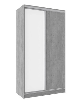 Шкаф 1200 Домашний Зеркало/ЛДСП, Atelier светлый в Барнауле - изображение