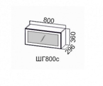 Кухонный шкаф Модерн шг800c/360 в Барнауле - предосмотр