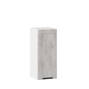 Кухонный навесной шкаф 300 Джамис ЛД 296.310.000.016, Белый/Белый камень в Барнауле