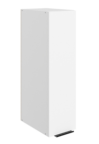 Настенный шкаф Стоун L200 Н720 (1 дв. гл.) (белый/джелато софттач) в Барнауле