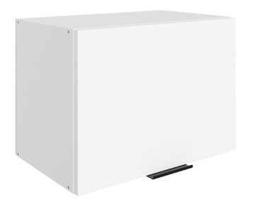 Навесной кухонный шкаф Стоун L500 Н360 (1 дв. гл.) (белый/джелато софттач) в Барнауле