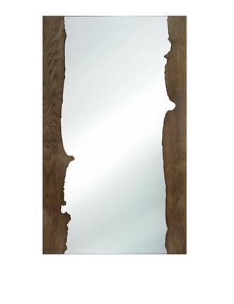 Навесное зеркало ГлассВальд-3, Орех в Барнауле - изображение