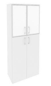 Шкаф O.ST-1.7R white, Белый бриллиант в Барнауле