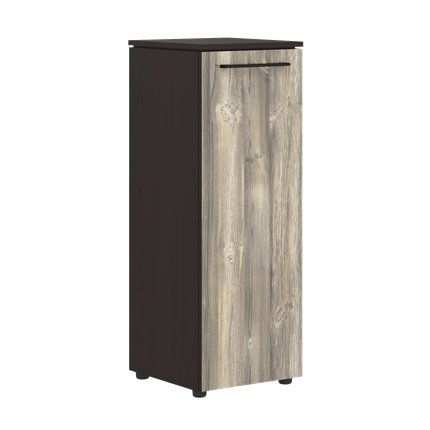Шкаф средний MORRIS Дуб Базель/Венге Магия MMC 42.1 (429х423х1188) в Барнауле - изображение