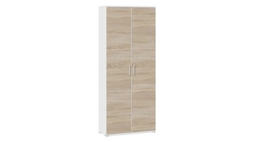 Шкаф для одежды Успех-2 ПМ-184.18 (Дуб Сонома, Белый) в Барнауле - предосмотр