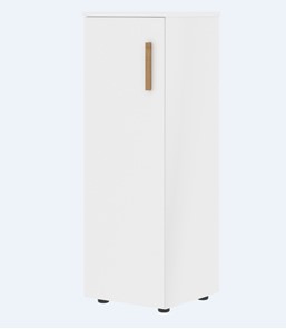 Средний шкаф колонна с глухой дверью левой FORTA Белый FMC 40.1 (L) (399х404х801) в Барнауле
