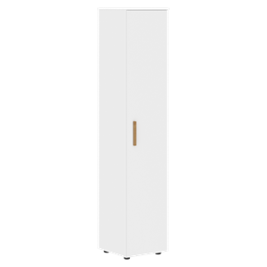 Высокий шкаф с глухой дверью колонна FORTA Белый FHC 40.1 (L/R) (399х404х1965) в Барнауле - предосмотр