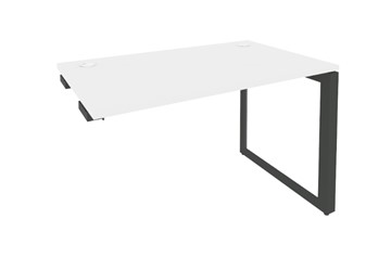 Приставной стол к тумбе O.MO-SPR-2.7 Антрацит/Белый бриллиант в Барнауле