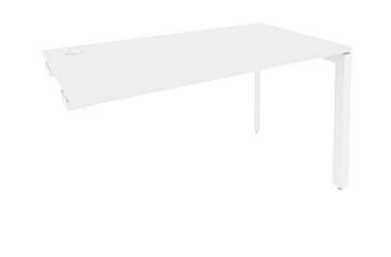 Приставной стол O.MP-SPR-3.7 Белый/Белый бриллиант в Барнауле