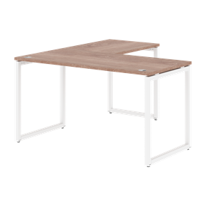 Письменный стол угловой правый XTEN-Q Дуб-сонома- белый XQCT 1415 (R) (1400х1500х750) в Барнауле