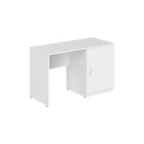 Стол с тумбой под холодильник KANN KTFD 1255 R Правый 1200х550х750 мм. Белый в Барнауле