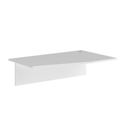Дополнительный стол правая XTEN Белый  XCET 149-1(R) (1400х900х25) в Барнауле - изображение