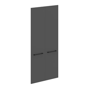 Дверь для шкафчика высокая MORRIS TREND Антрацит/Кария Пальмира MHD 42-2 (844х1900х18) в Барнауле