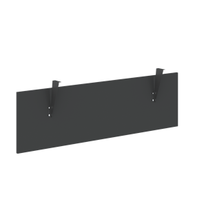 Фронтальная подвесная панель FORTA Черный Графит-Черный Графит-Бук FDST 1340 (1380х18х404) в Барнауле