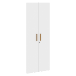Высокие двери для шкафов с замком FORTA Белый FHD 40-2(Z)  (794х18х1932) в Барнауле