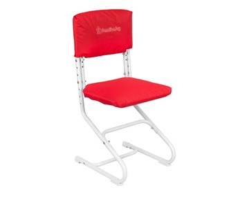 Комплект чехлов на спинку и сиденье стула СУТ.01.040-01 Красный, ткань Оксфорд в Барнауле