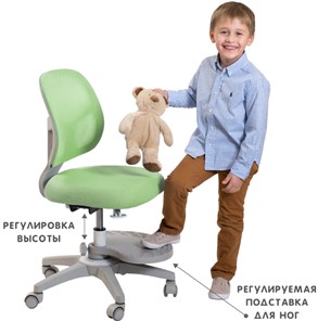 Кресло детское Holto-22 зеленое в Барнауле - предосмотр 2