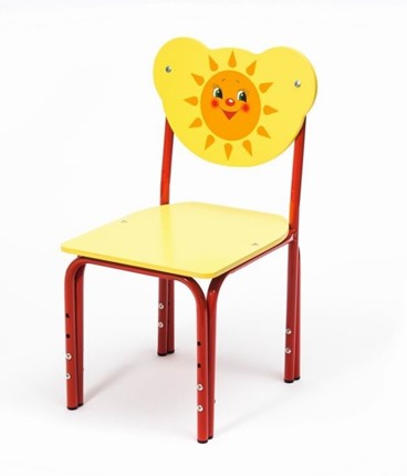 Детский стул Солнышко (Кузя-СОЛ(1-3)ЖКр) в Барнауле - изображение