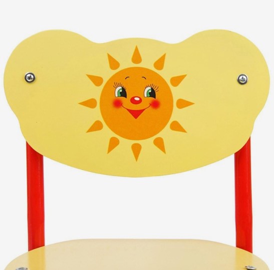 Детский стул Солнышко (Кузя-СОЛ(1-3)ЖКр) в Барнауле - изображение 1
