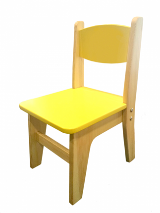 Детский стульчик Вуди желтый (H 260) в Барнауле - изображение