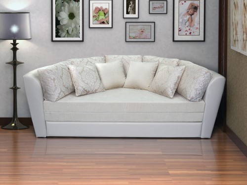Круглый диван-кровать Смайл в Барнауле - изображение