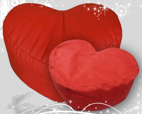 Кресло-мешок Сердце-пуф в Барнауле - изображение